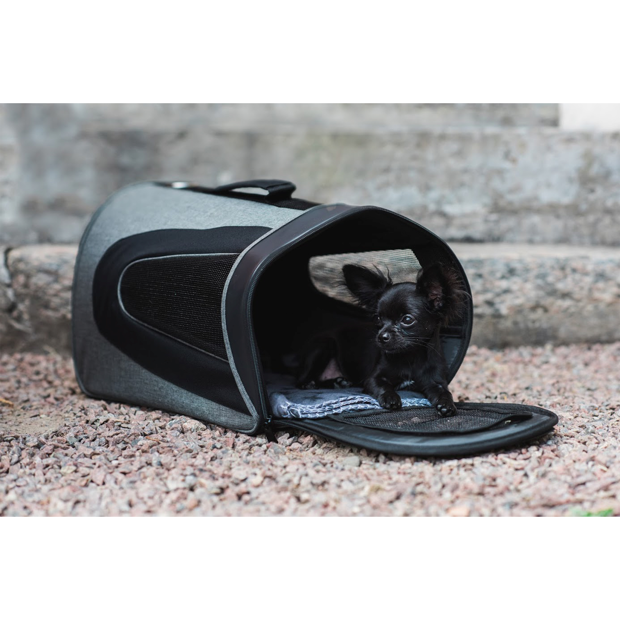 Tragetasche Snobben Grau