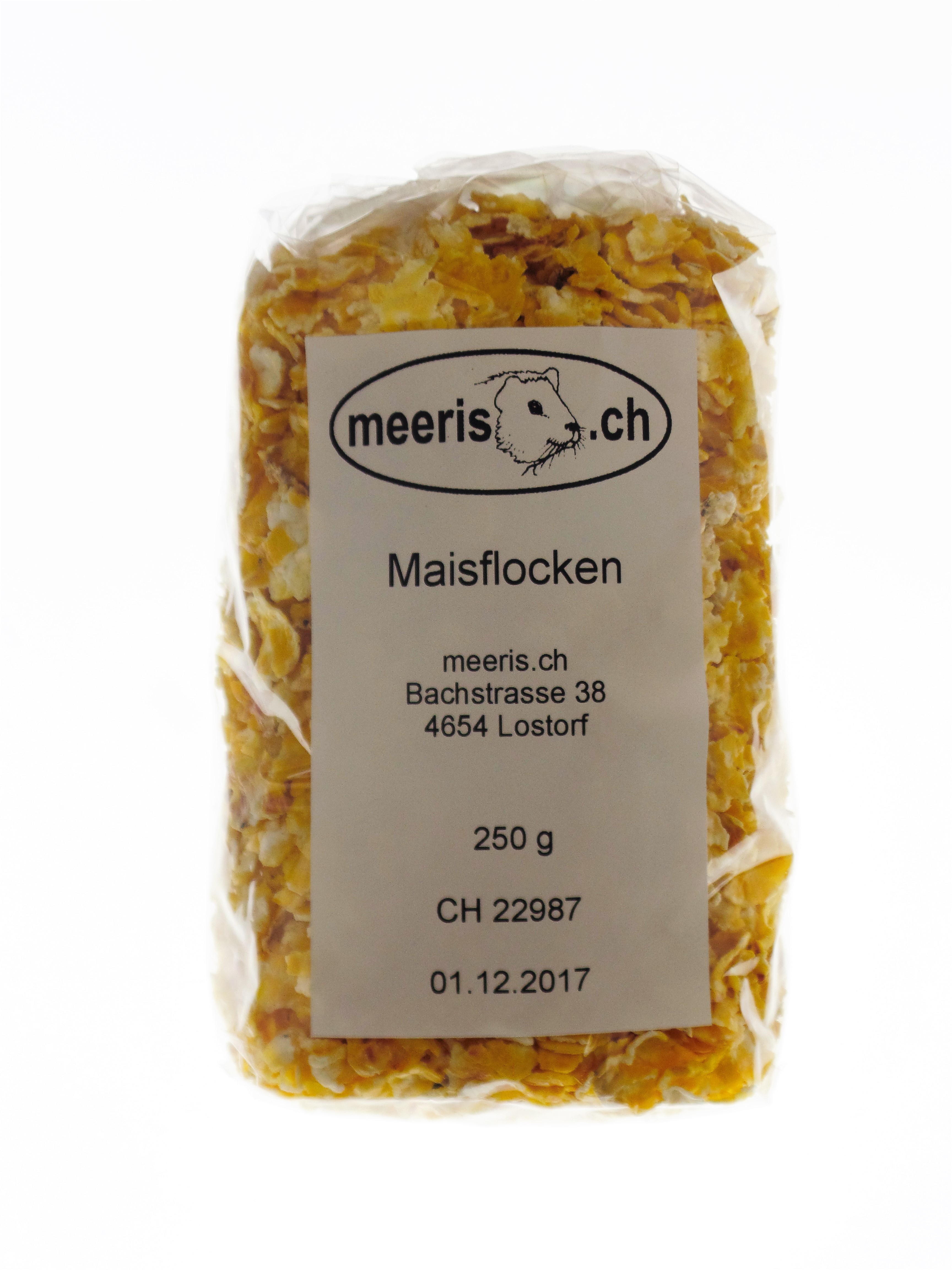 Maisflocken gewalzt