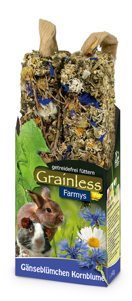 JR Farm Farmys Grainless Gänseblümchen-Kornblume