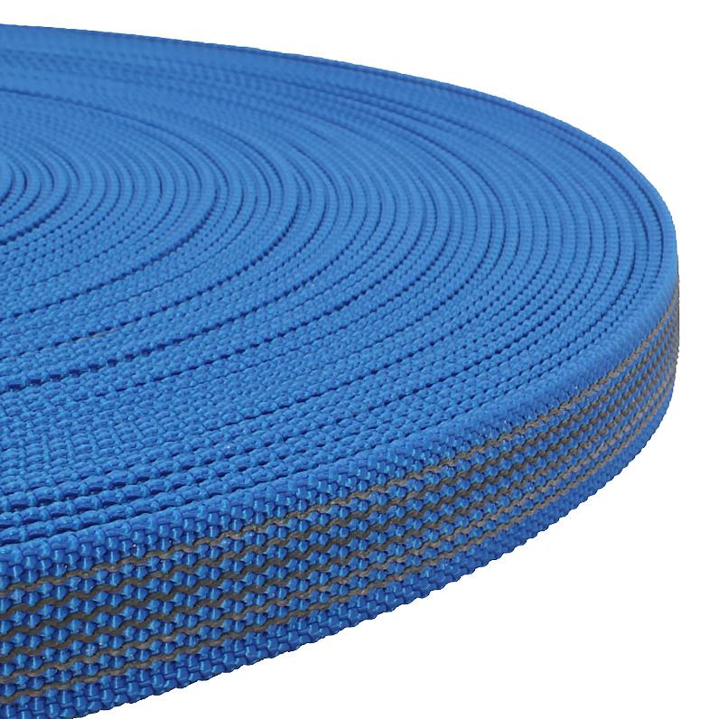 Schleppleine Gurtband blau 15mm/20mm