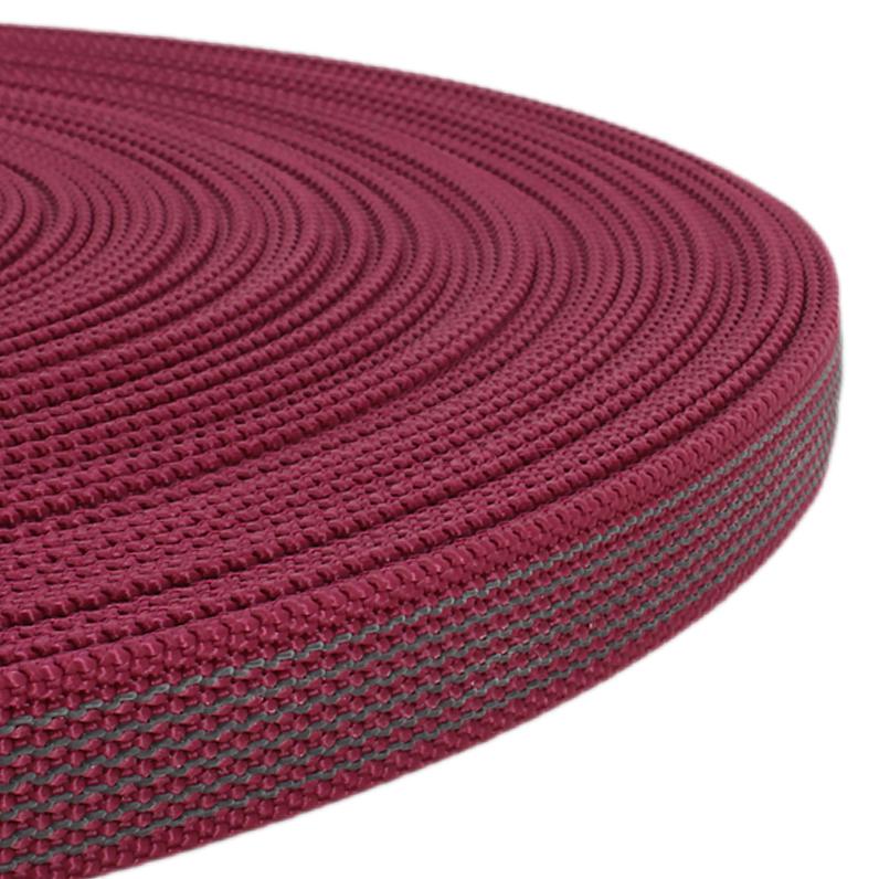 Schleppleine Gurtband bordeaux 20mm