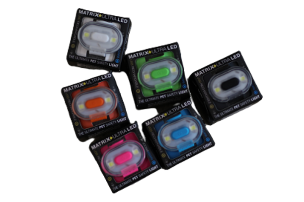 MATRIX Ultra LED PET SAFETY LIGHT rosa